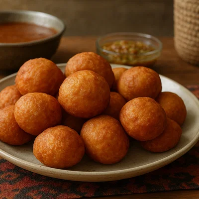 Yovo Doko – Frittierte Hefeteigbällchen aus Benin