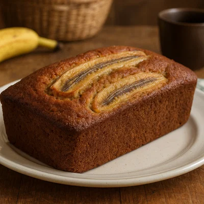 Saftiger Bolo de Banana mit Zimt