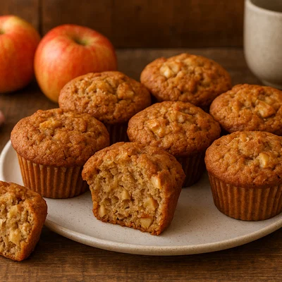 Glutenfreie Apfel-Zimt-Muffins