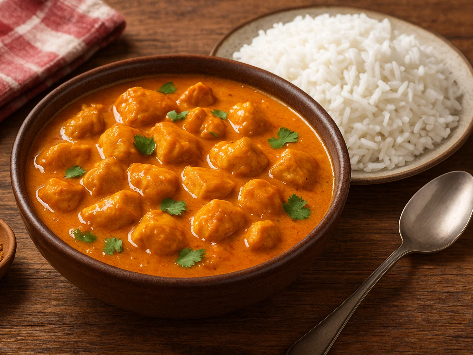 Hühnchen-Curry in Kokosmilch