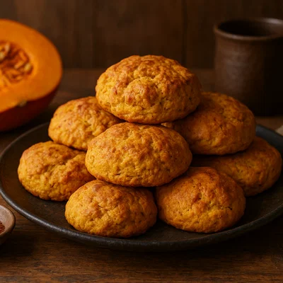 Gespenstische Kürbis-Scones