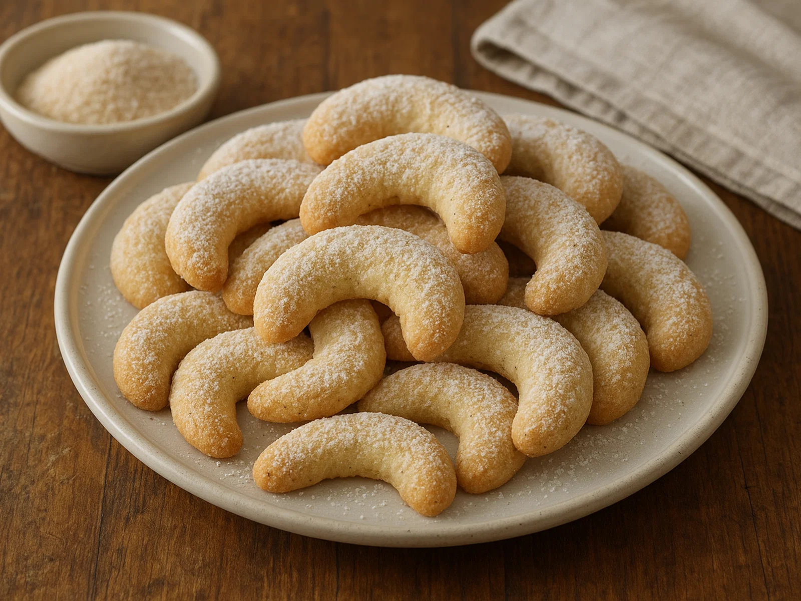 Vanillezucker-Kipferl