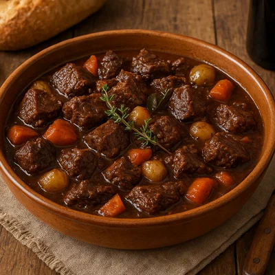 Daube de Boeuf – klassischer französischer Rinderschmortopf