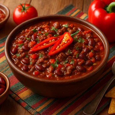 Authentisches Chili con Carne nach mexikanischer Art