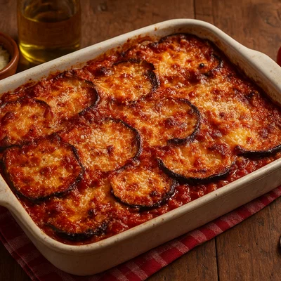 Parmigiana di Melanzane – italienischer Auberginenauflauf