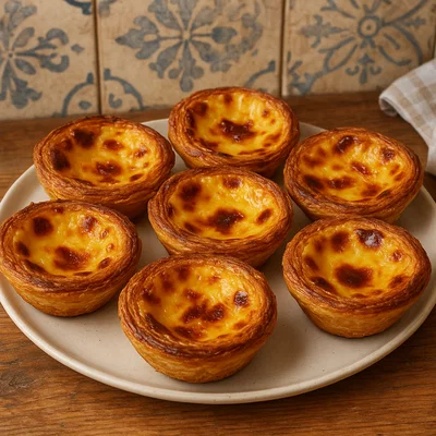 Pastéis de Nata – Portugiesische Puddingtörtchen