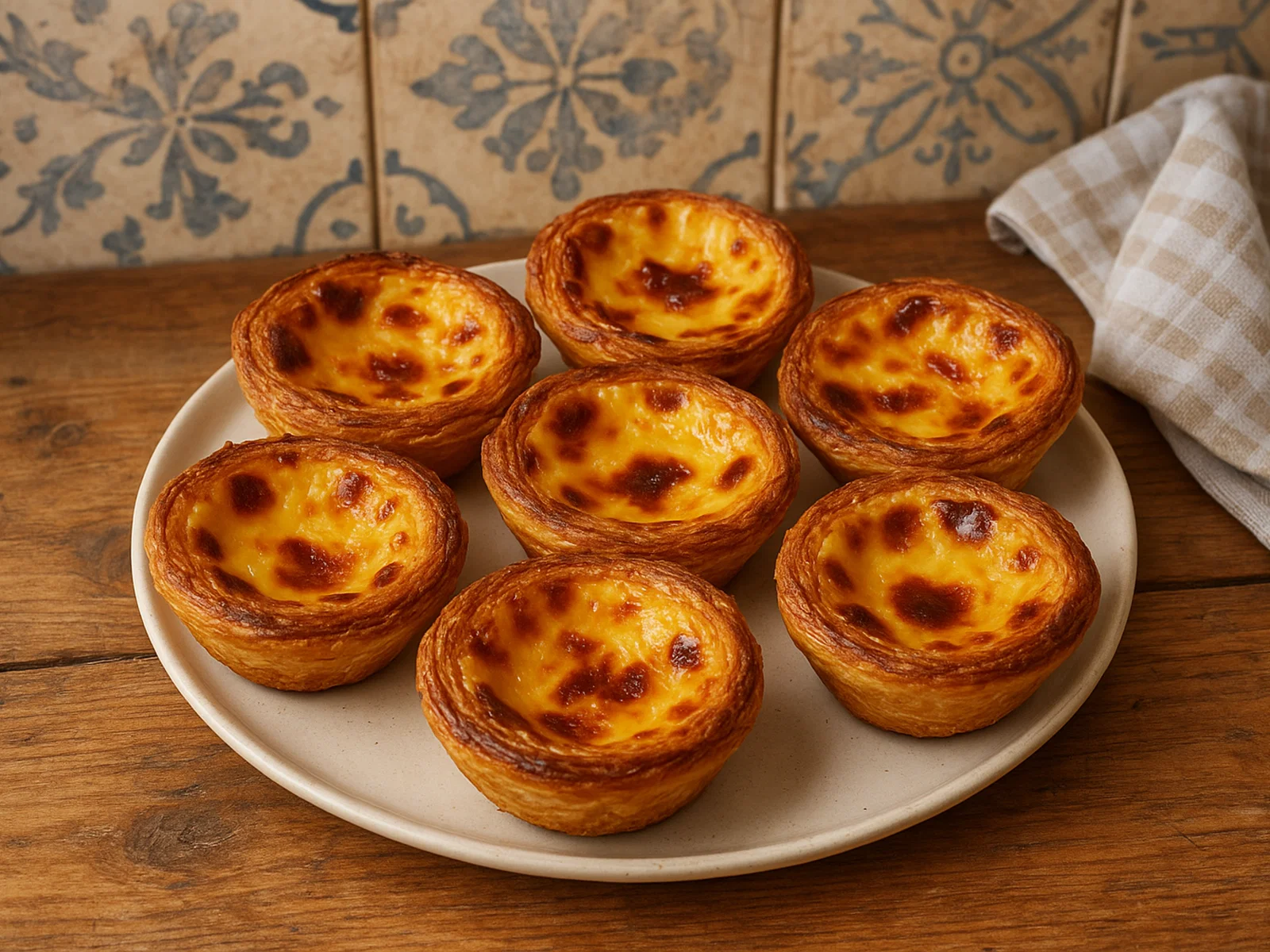 Pastéis de Nata – Portugiesische Puddingtörtchen