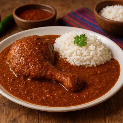 Guatemaltekischer Huhn‑Pepián