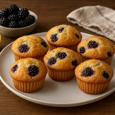Brombeer-Zitronen-Muffins