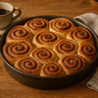 Glutenfreie „Dinkel“-Zimtschnecken (dinkelähnlich, glutenfrei)
