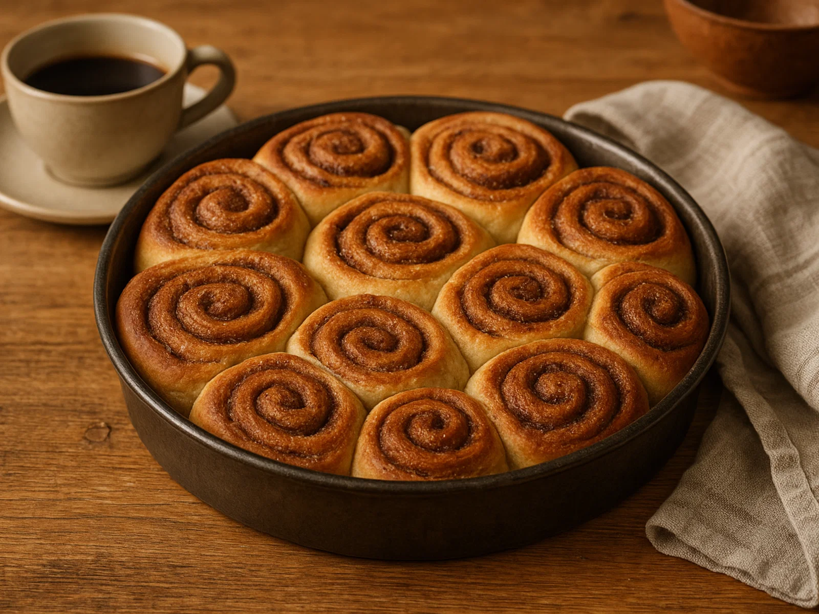 Glutenfreie „Dinkel“-Zimtschnecken (dinkelähnlich, glutenfrei)