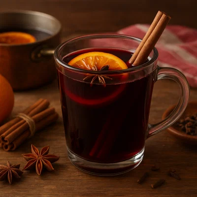 Glühpunsch Klassiker mit Rotwein