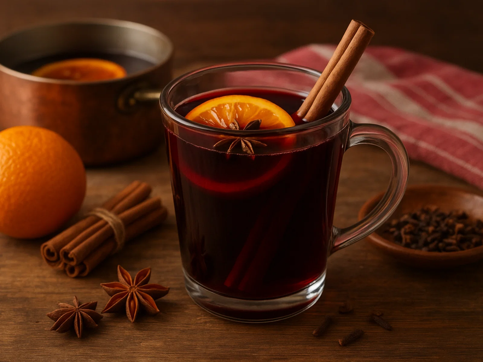 Glühpunsch Klassiker mit Rotwein