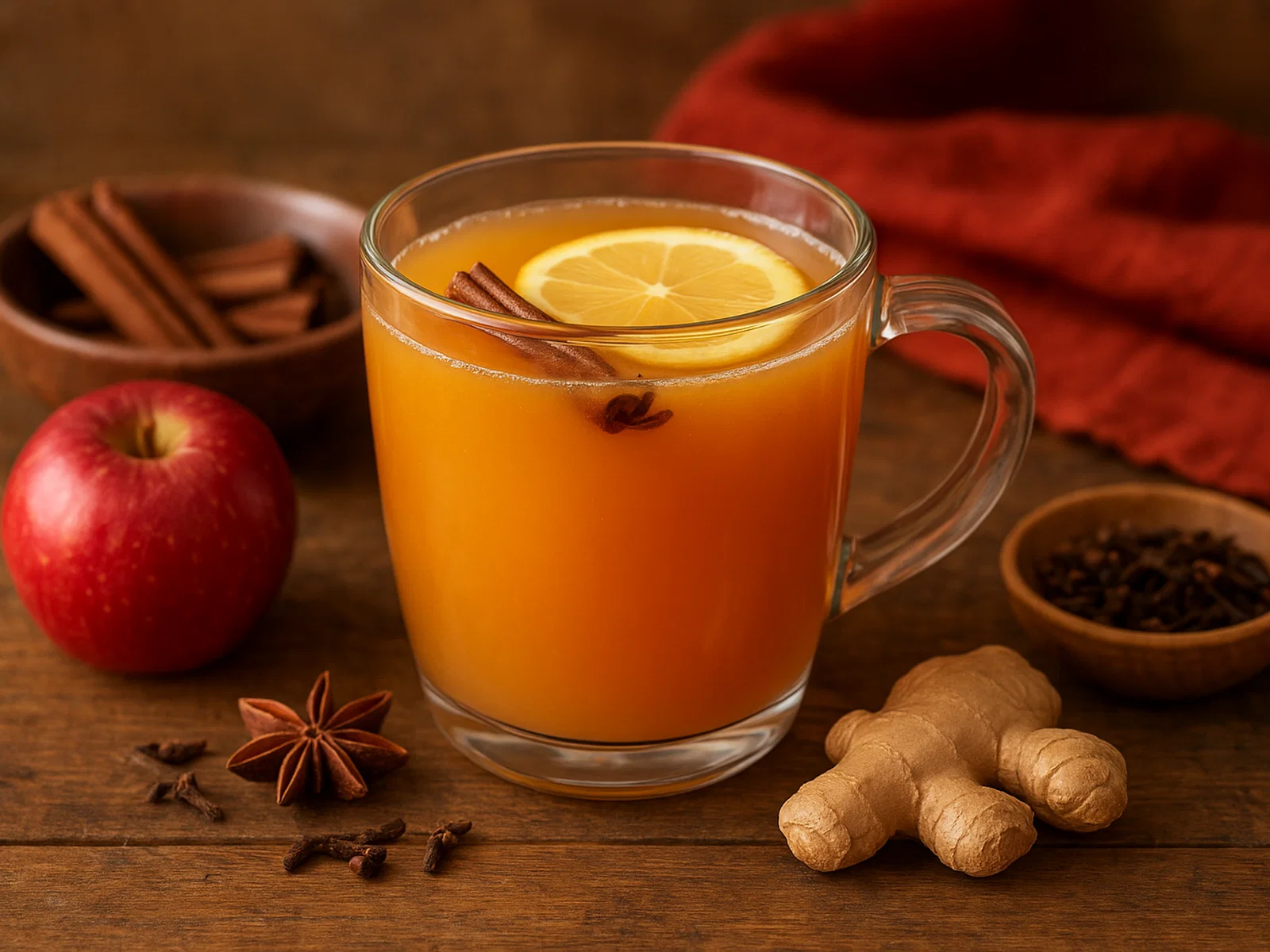 Winterlicher Chai-Punsch (alkoholfrei)