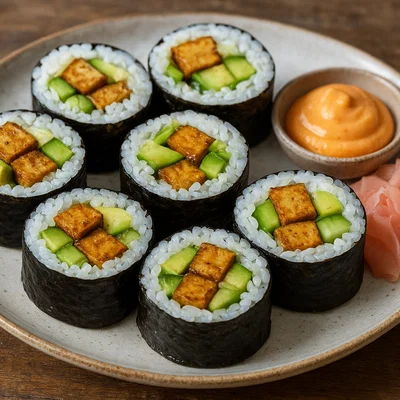 Würzige Tofu Maki