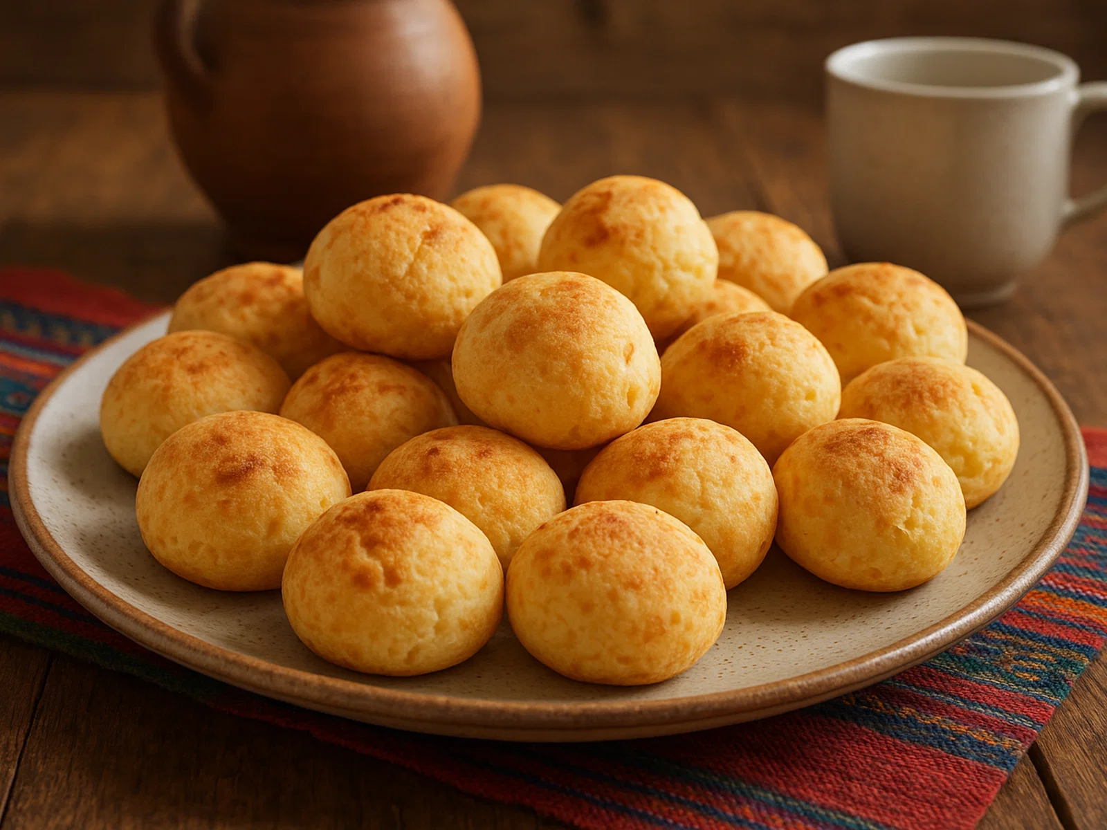 Pandebonos – Kolumbianische Käsebrötchen