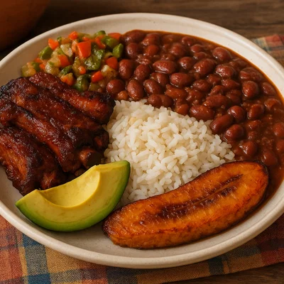 Mini Bandeja Paisa im Street-Food-Style