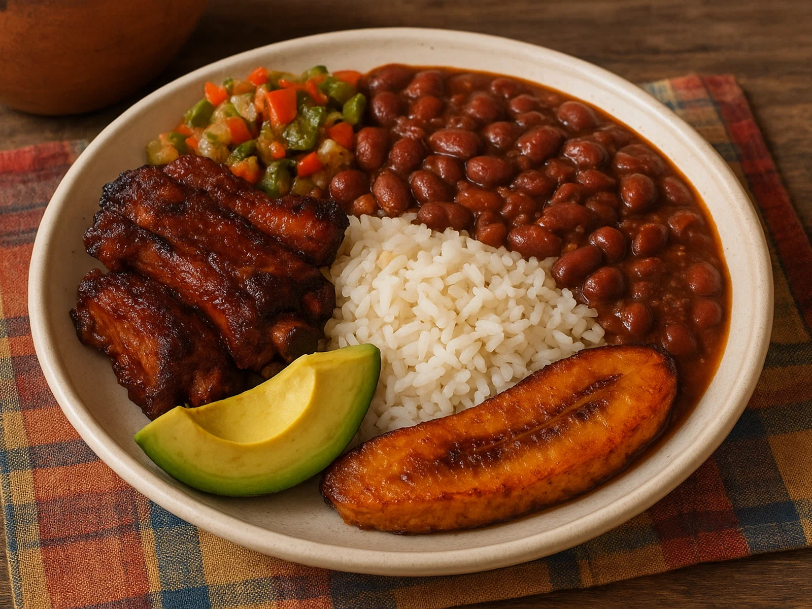 Mini Bandeja Paisa im Street-Food-Style