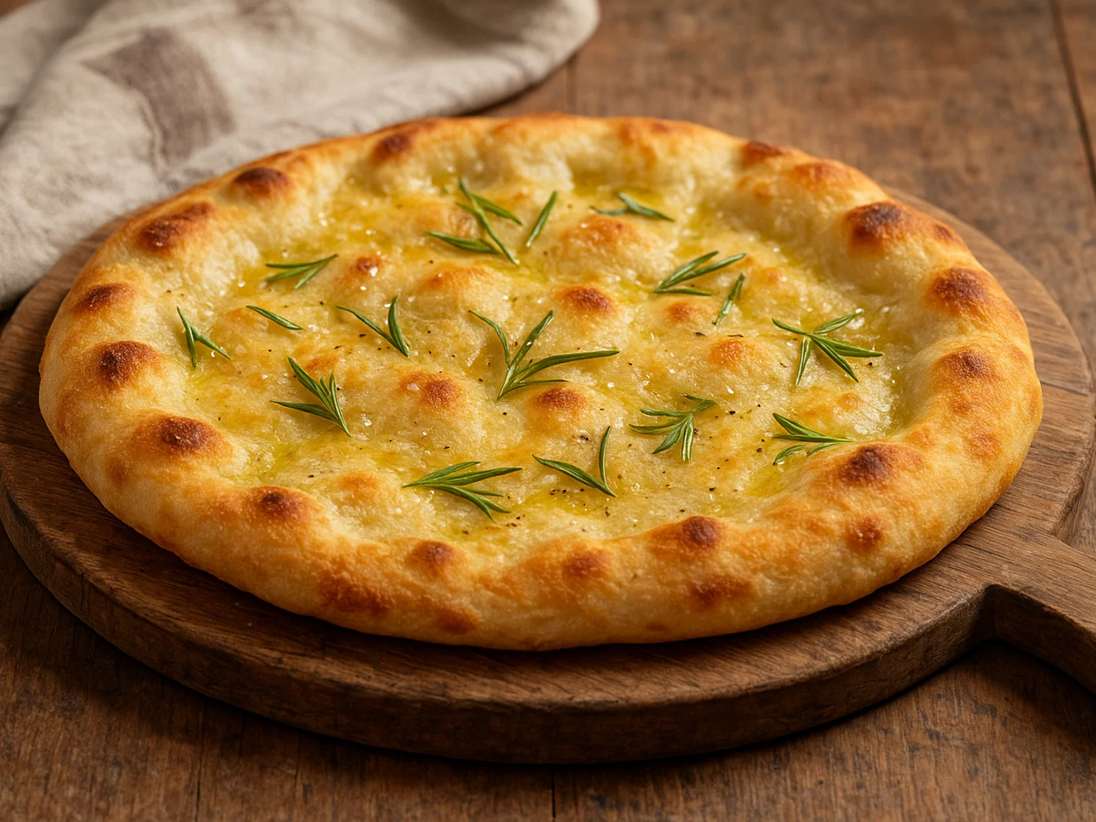 Pizza bianca alla romana