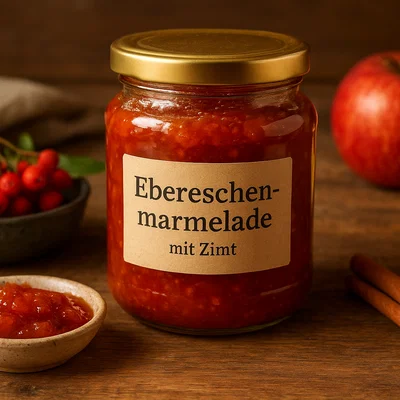 Ebereschenmarmelade mit Zimt