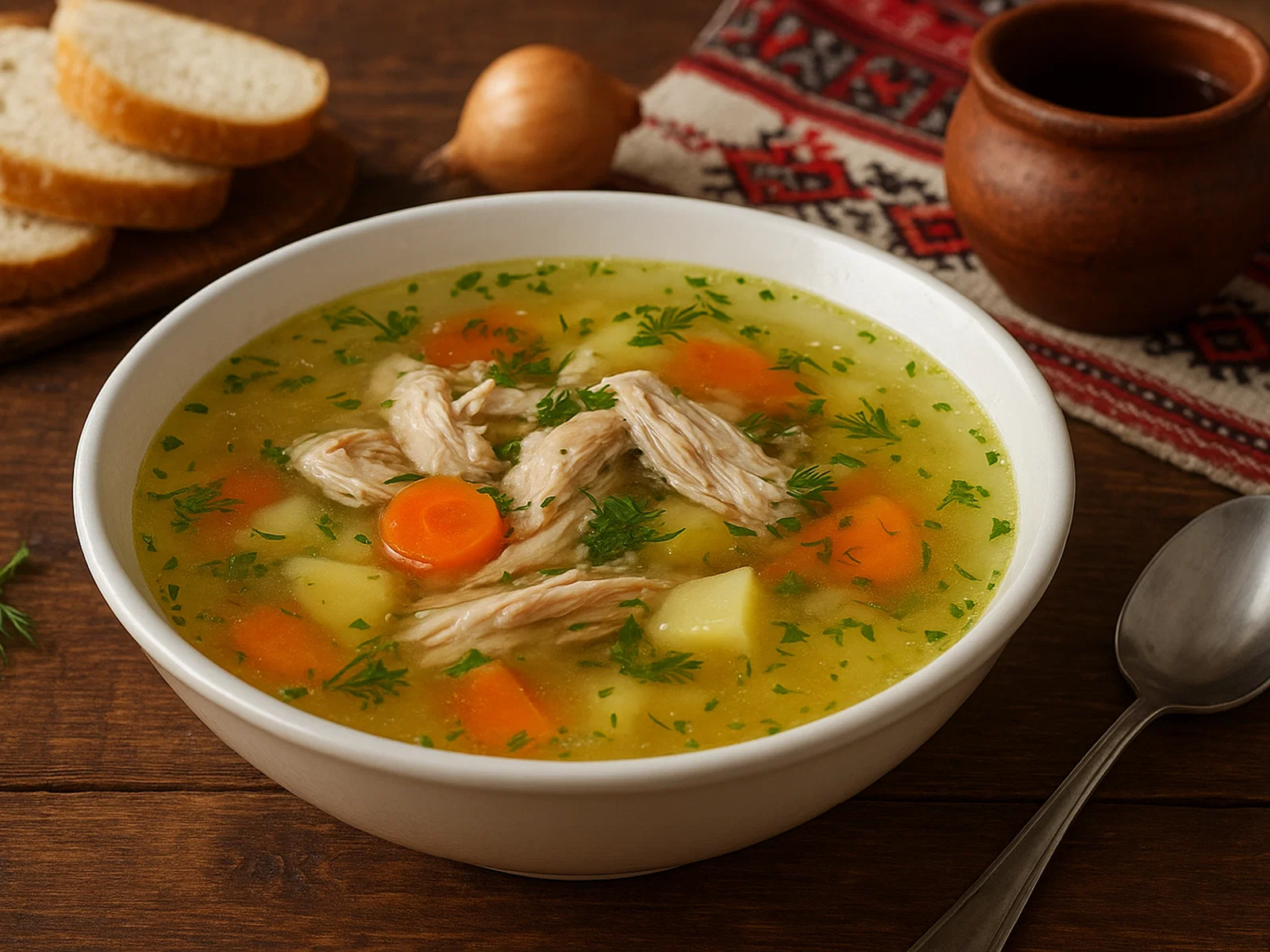 Zeamă – traditionelle moldawische Hühnersuppe