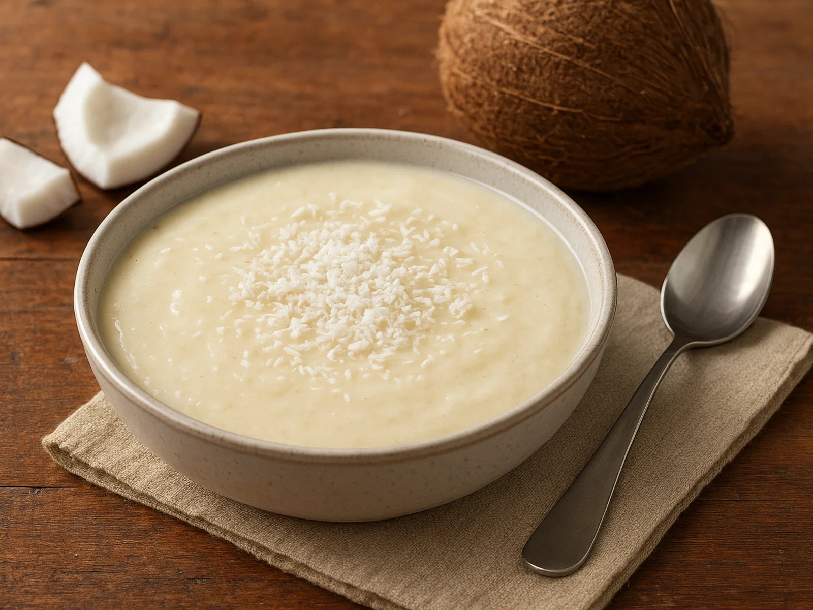 Cremiger Kokospudding „Mami“