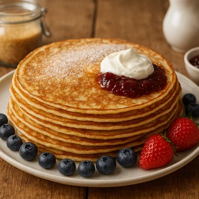 Schwedische Pannkakor – dünne Vanille-Zimt-Pfannkuchen