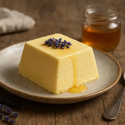 Lavendel-Honig-Parfait