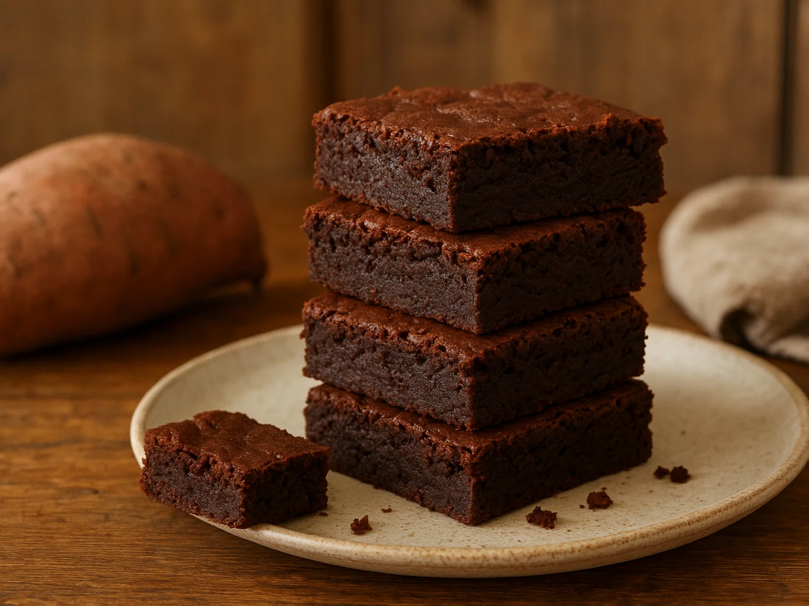 Saftige Süßkartoffel-Brownies