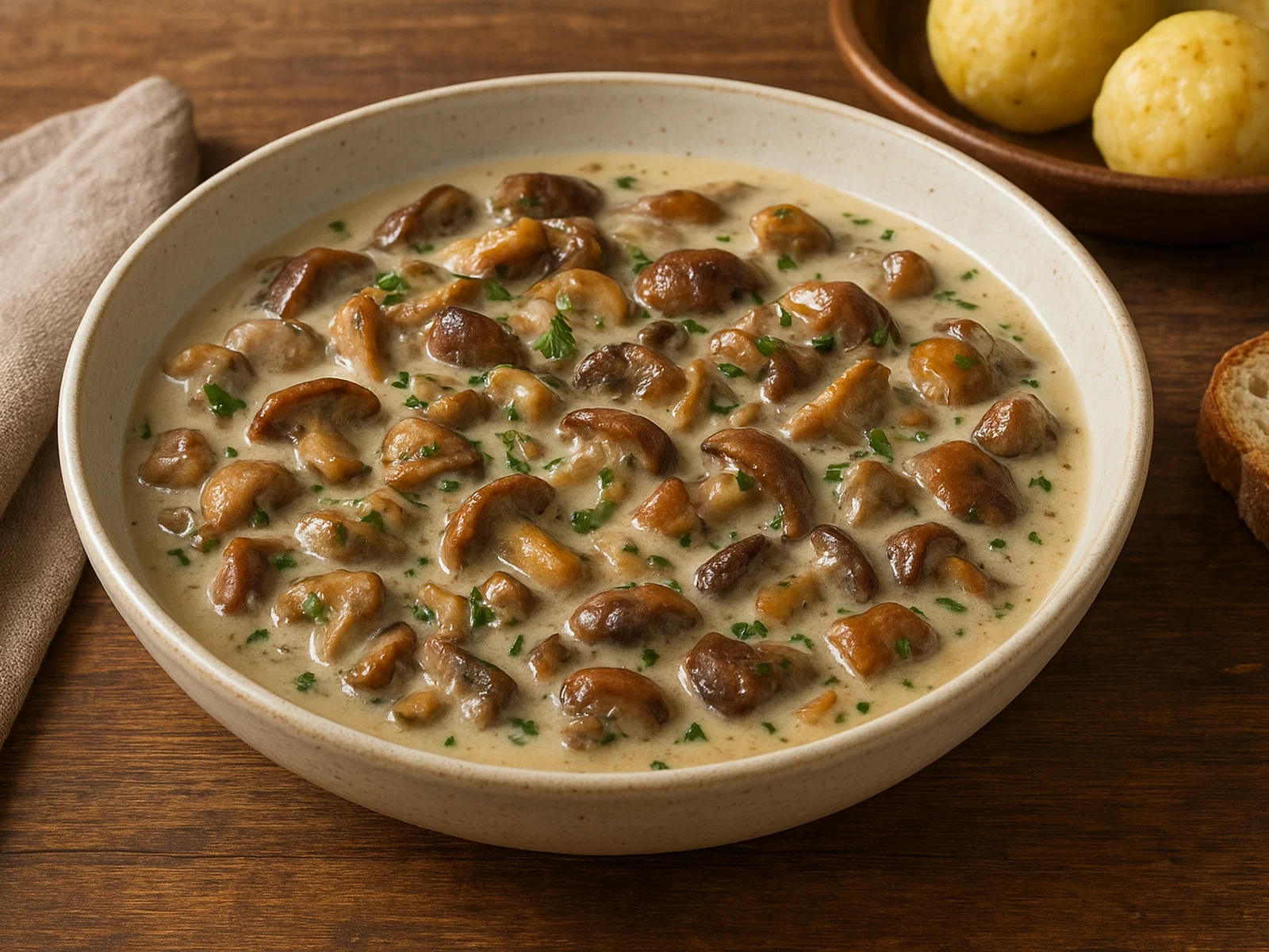 Pilzragout mit Waldpilzen