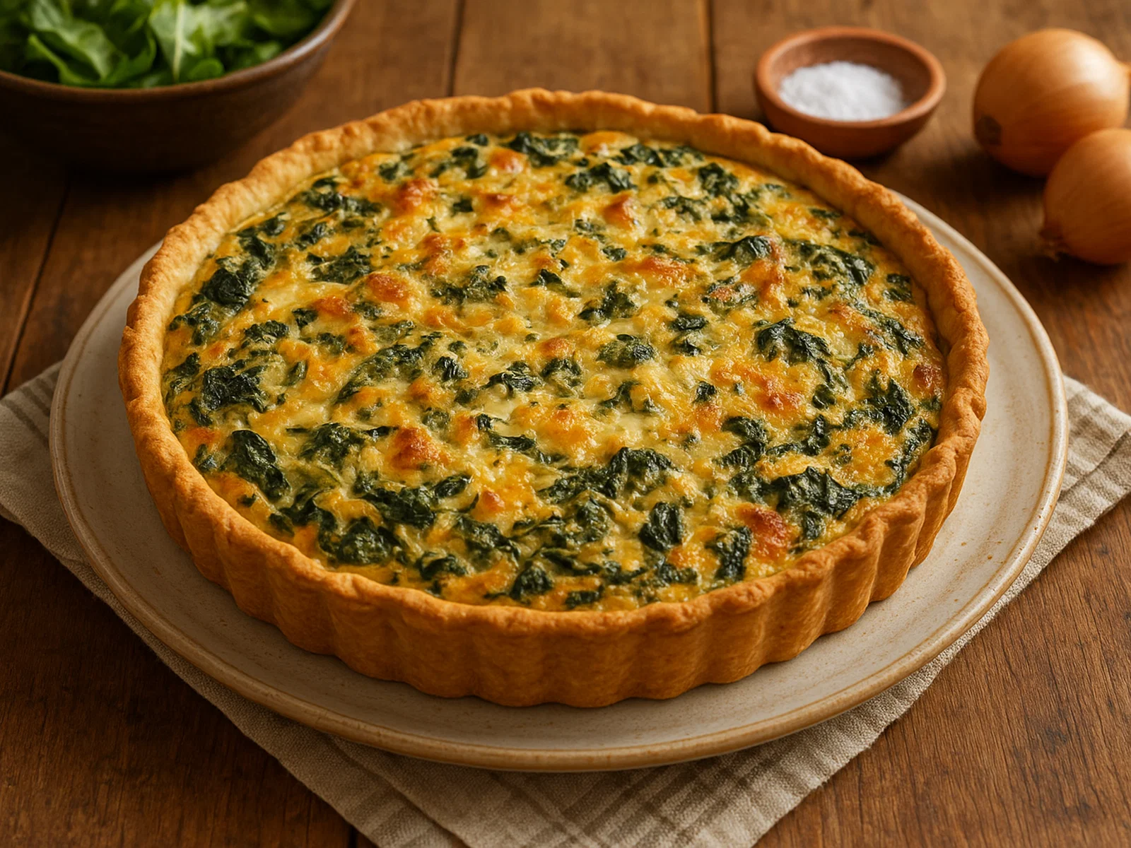 Torta de Acelgas (Herzhafte Mangoldtorte)