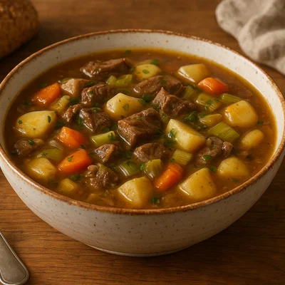 Manx Broth – Kräftige Rindfleisch-Gemüsesuppe von der Isle of Man