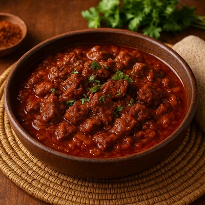 Zigni – Eritreisches Rindfleischragout mit Berbere