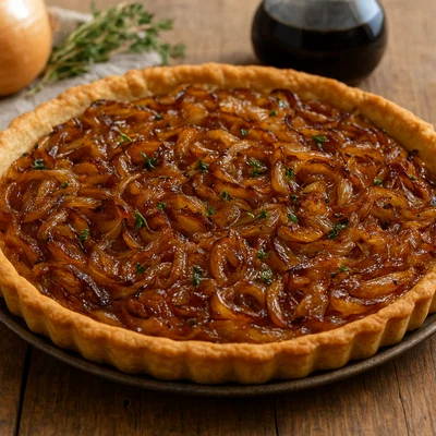 Karamellisierte Zwiebel-Tartes