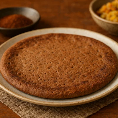 Taita – Fermentiertes Fladenbrot aus Teff (Äthiopischer Sauerteigfladen)