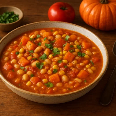 Porotos Granados – Chilenischer Bohnen-Kürbis-Eintopf