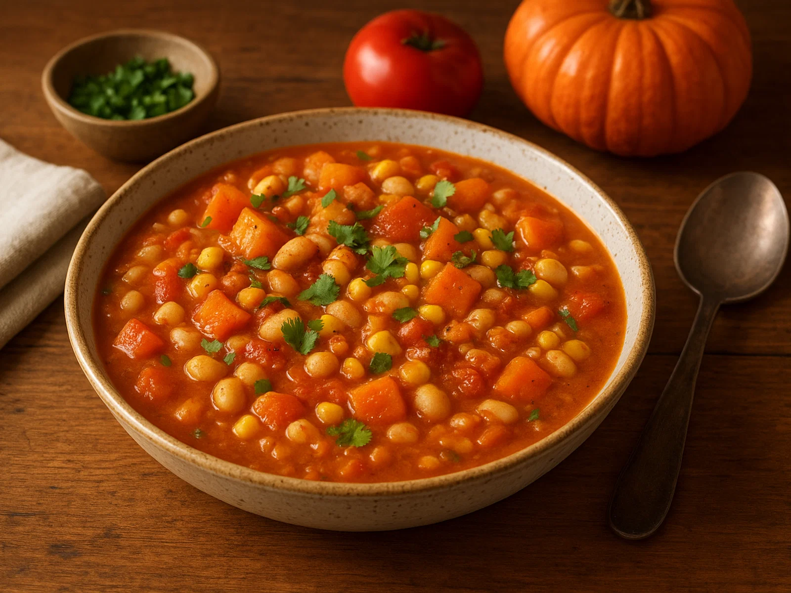 Porotos Granados – Chilenischer Bohnen-Kürbis-Eintopf