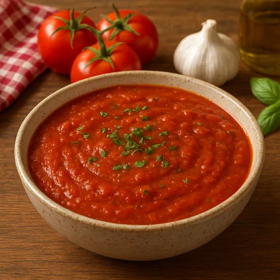 Klassische italienische Tomatensauce (Molho de Tomate)