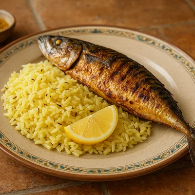 Mashuai – Omani-Grillfisch mit Zitronenreis