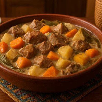 Lovo – traditioneller fidschianischer Erdofen-Schmortopf (Backofen-Version)