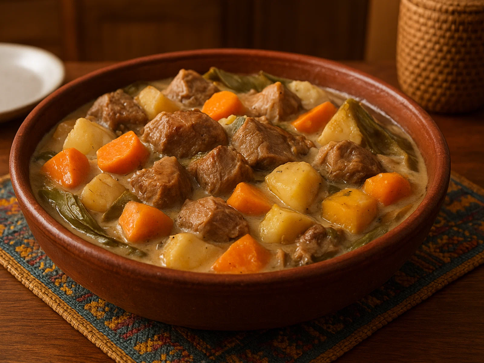 Lovo – traditioneller fidschianischer Erdofen-Schmortopf (Backofen-Version)