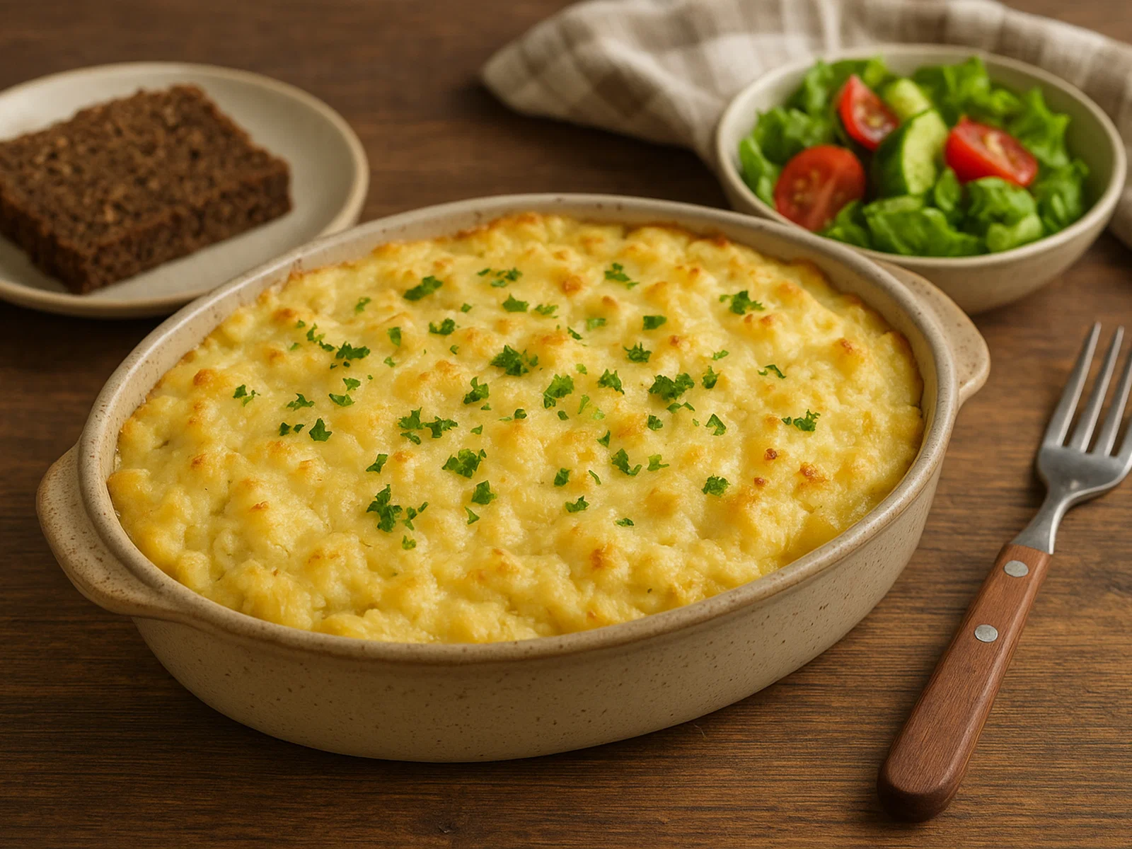 Plokkfiskur – Isländischer Fisch‑Kartoffel‑Auflauf