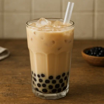 Klassischer Bubble Tea (Boba Milk Tea)