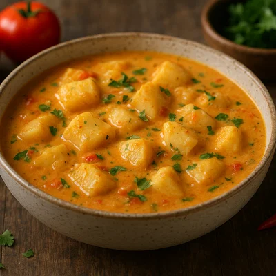 Sese Sombi – Cremiger Maniok-Eintopf mit Kokosmilch