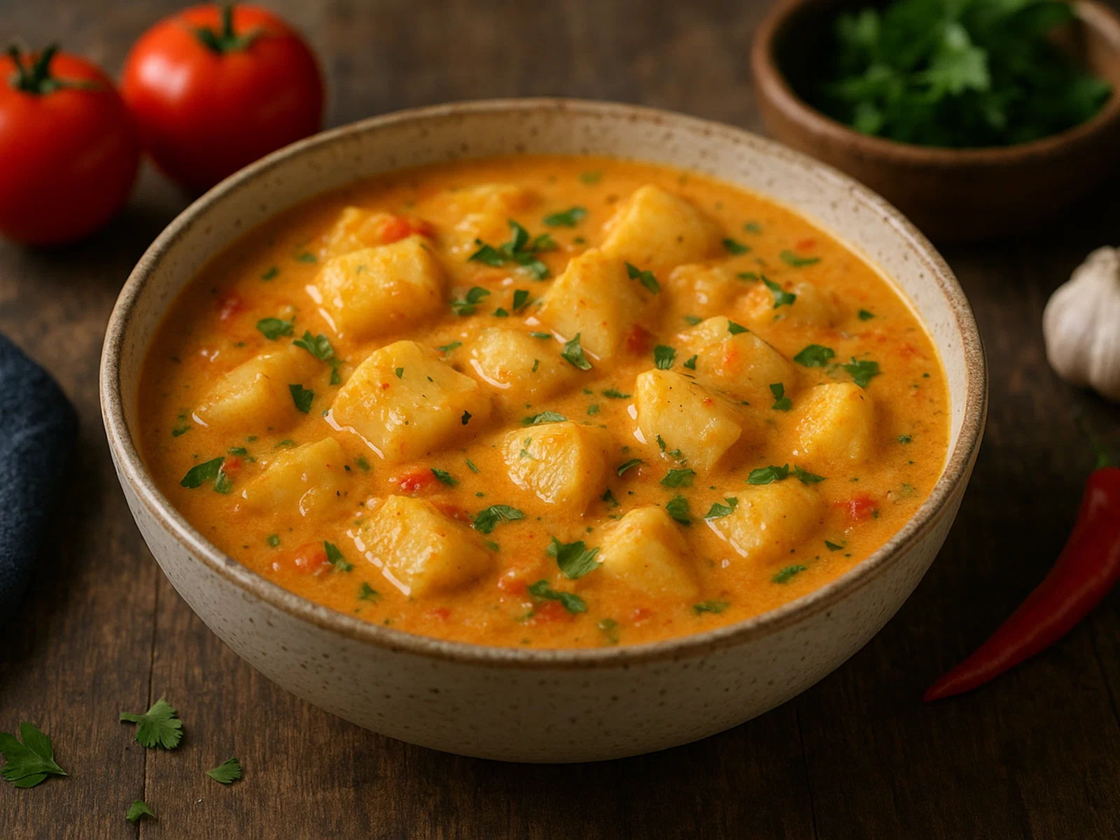 Sese Sombi – Cremiger Maniok-Eintopf mit Kokosmilch