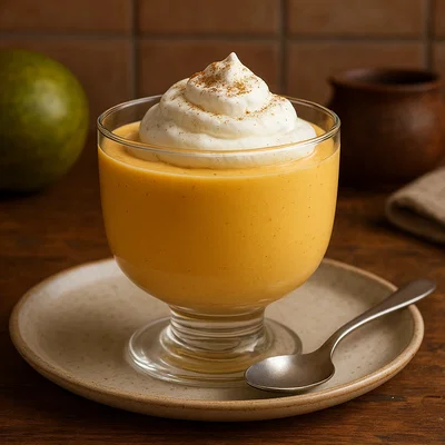 Peruanische Lúcuma-Mousse