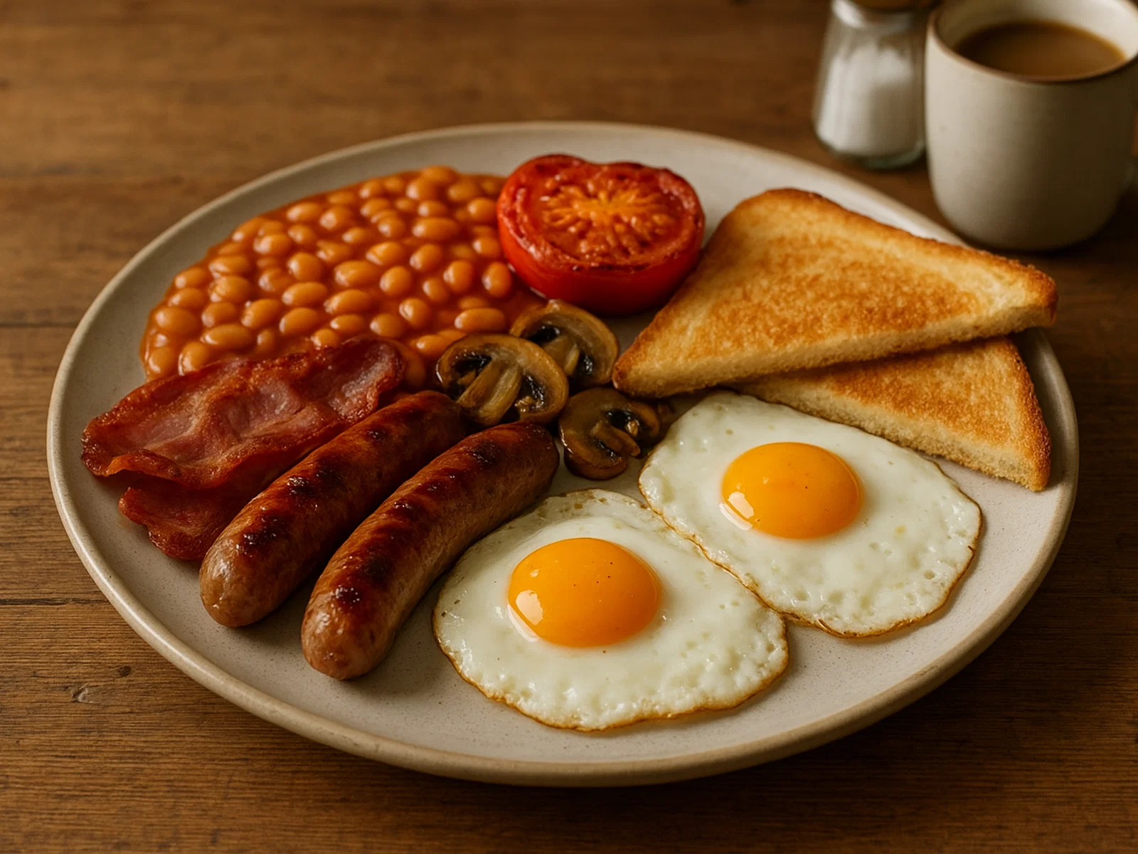 Klassisches Full Irish Breakfast