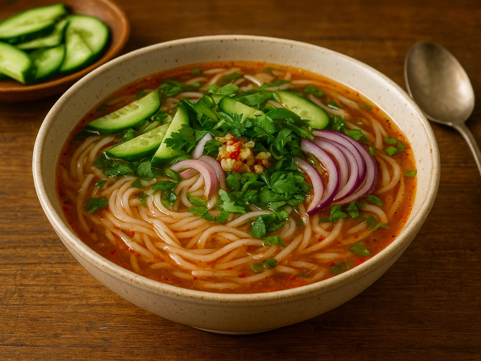 Ashlan-Fu – kalte kirgisische Nudelsuppe