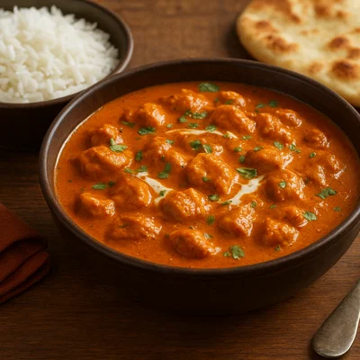 Butterhuhn (Murgh Makhani) – cremiges indisches Butter Chicken