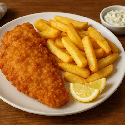 Gibraltarischer Fish and Chips